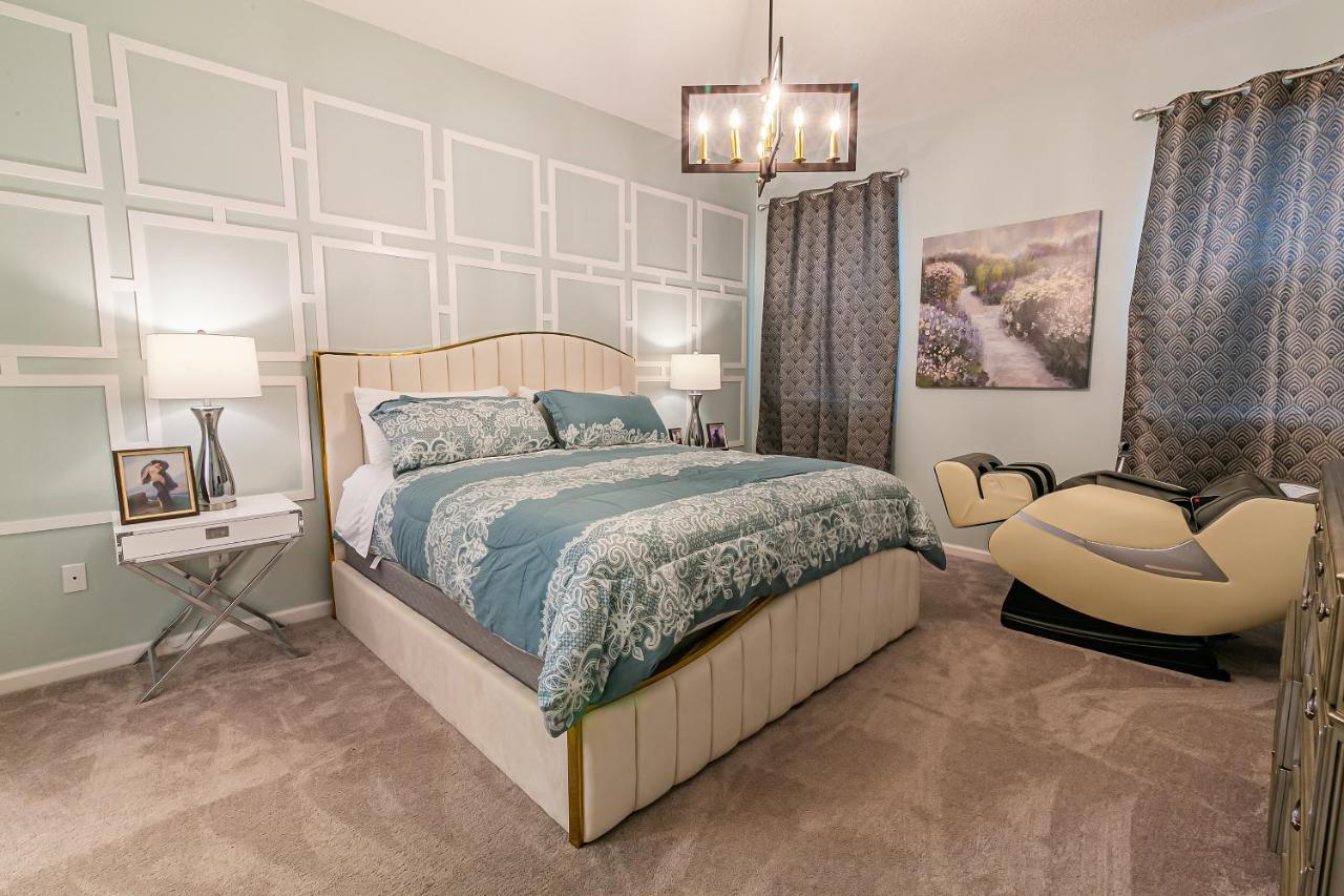 Luxury 12 Bedrooms Pool House 10 Min To Disney4630 Кисими Екстериор снимка