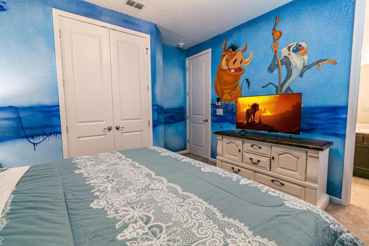 Luxury 12 Bedrooms Pool House 10 Min To Disney4630 Кисими Екстериор снимка
