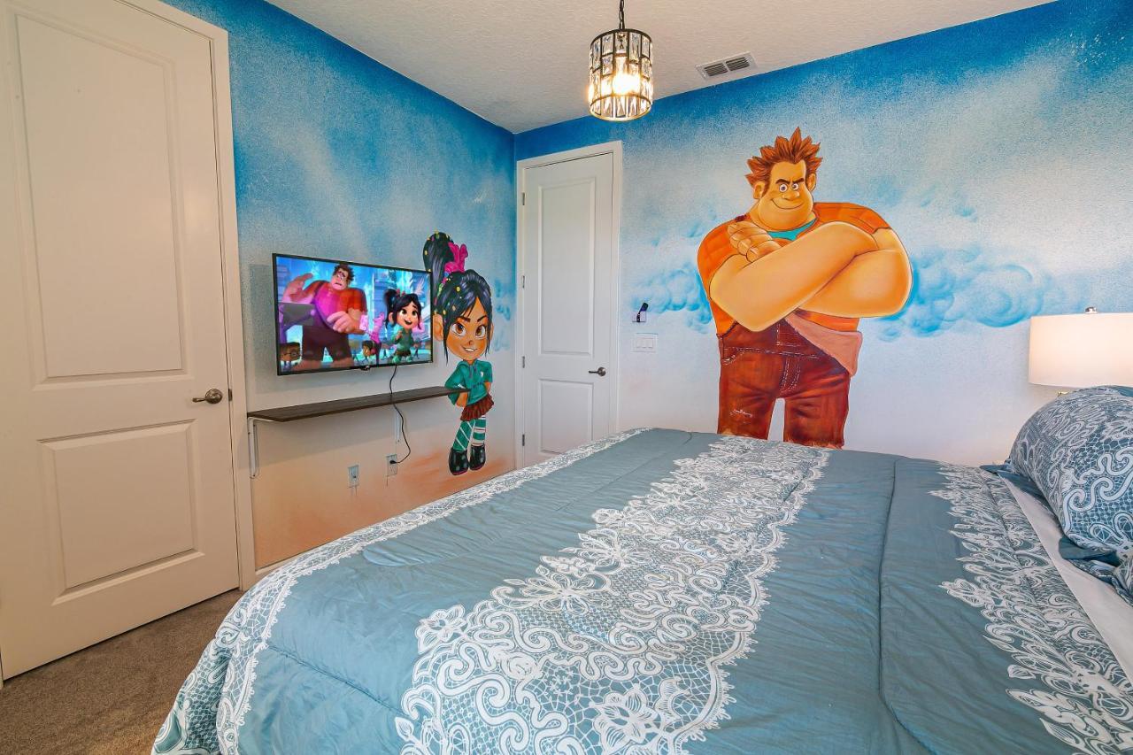 Luxury 12 Bedrooms Pool House 10 Min To Disney4630 Кисими Екстериор снимка