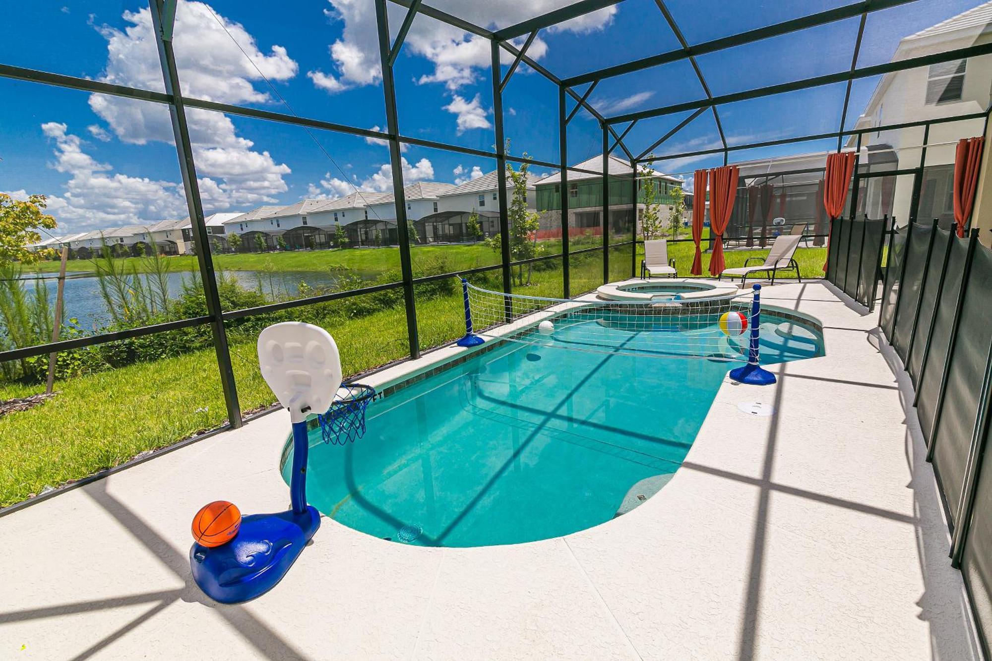 Luxury 12 Bedrooms Pool House 10 Min To Disney4630 Кисими Екстериор снимка